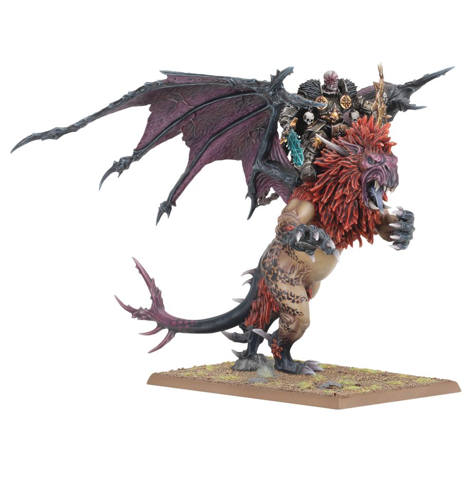Warhammer: Chaos Lord on Manticore