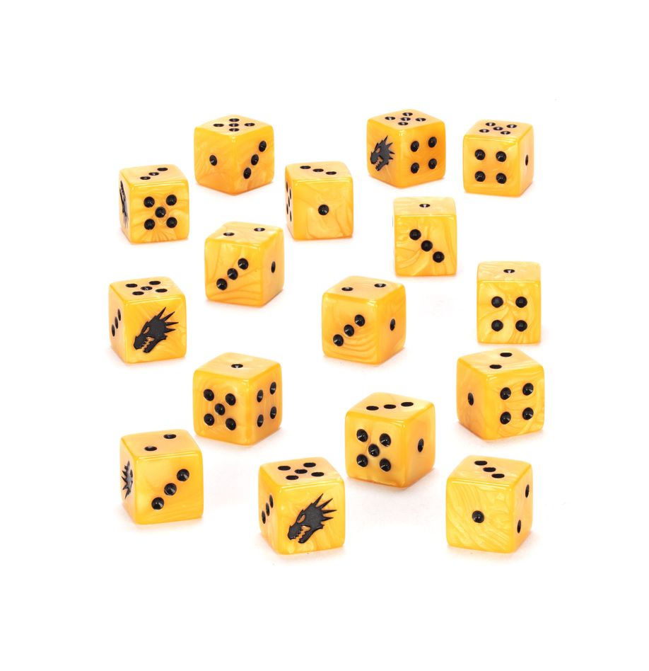 Warhammer: Salamanders Dice