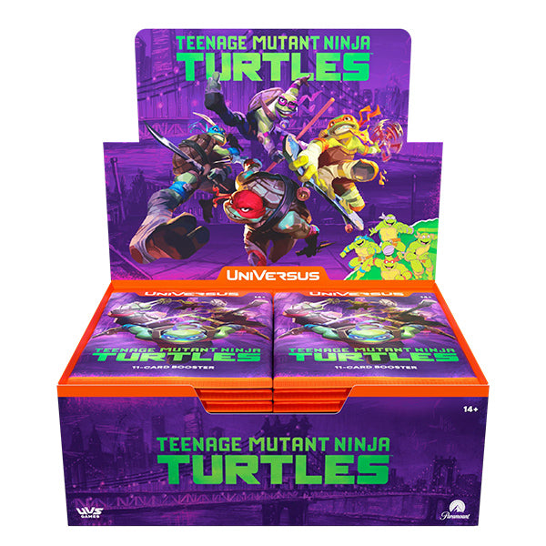 UniVersus: Teenage Mutant Ninja Turtles - Booster Display