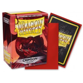 Dragon Shield Sleeves: Standard Classic - Crimson 100ct