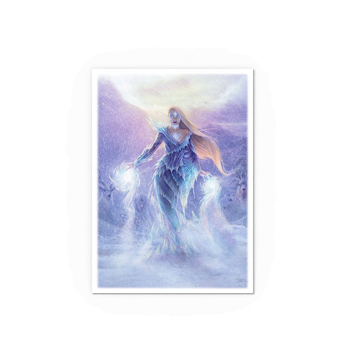 Dragon Shield Sleeves: Flesh and Blood - Iyslander Elemental Wizard 100CT