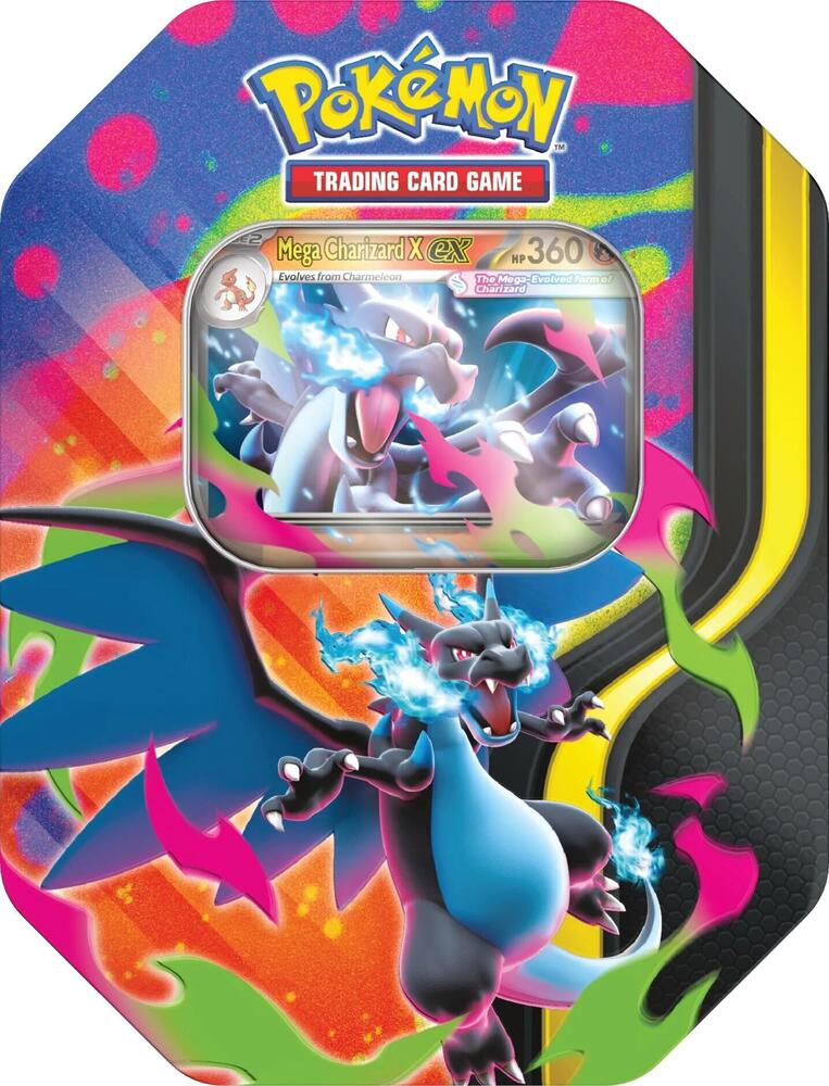 Pokemon Mega Evolution Tin (Mega Charizard)