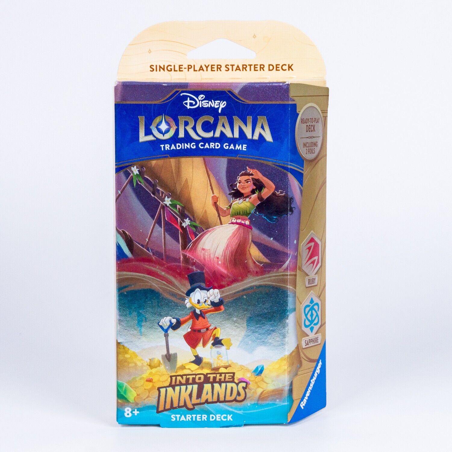 Disney Lorcana: Into the Inklands Starter Deck Sapphire & Ruby Disney Lorcana: Into the Inklands Starter Deck Sapphire & Ruby