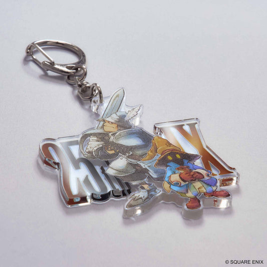 FINAL FANTASY IX 25th Anniversary Acrylic Keychain - Vivi & Steiner