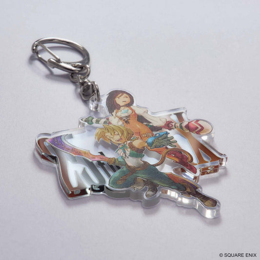 FINAL FANTASY IX 25th Anniversary Acrylic Keychain - Zidane & Garnet