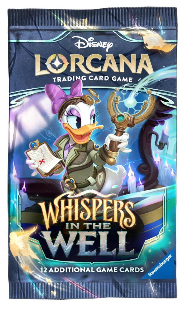 Disney Lorcana: Whispers in the Well Booster Pack Wolf Den Gaming Disney Lorcana: Whispers in the Well Booster Pack Wolf Den Gaming