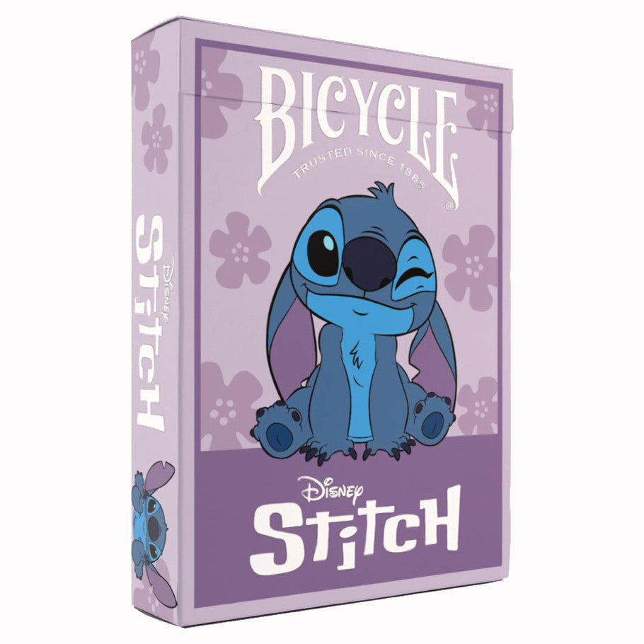 Bicycle: Disney Stitch Purple Playing Cards
