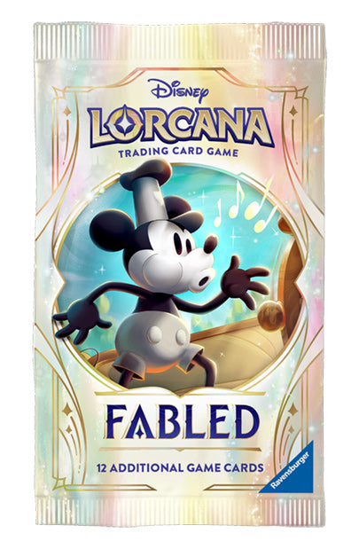 Lorcana TCG: Fabled Booster Pack Wolf Den Gaming Lorcana TCG: Fabled Booster Pack Wolf Den Gaming