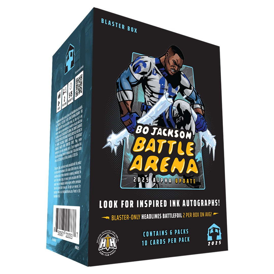 Bo Jackson Battle Arena 2025 Alpha Update Blaster Box