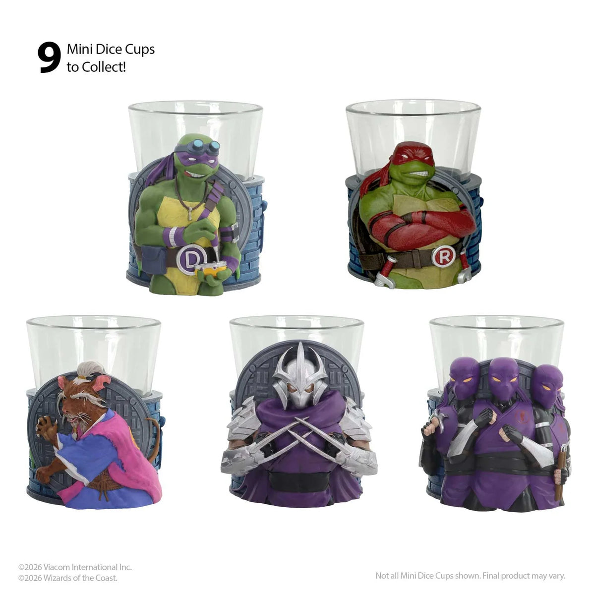 Magic: The Gathering | Teenage Mutant Ninja Turtles Mystery Mini dice Cups