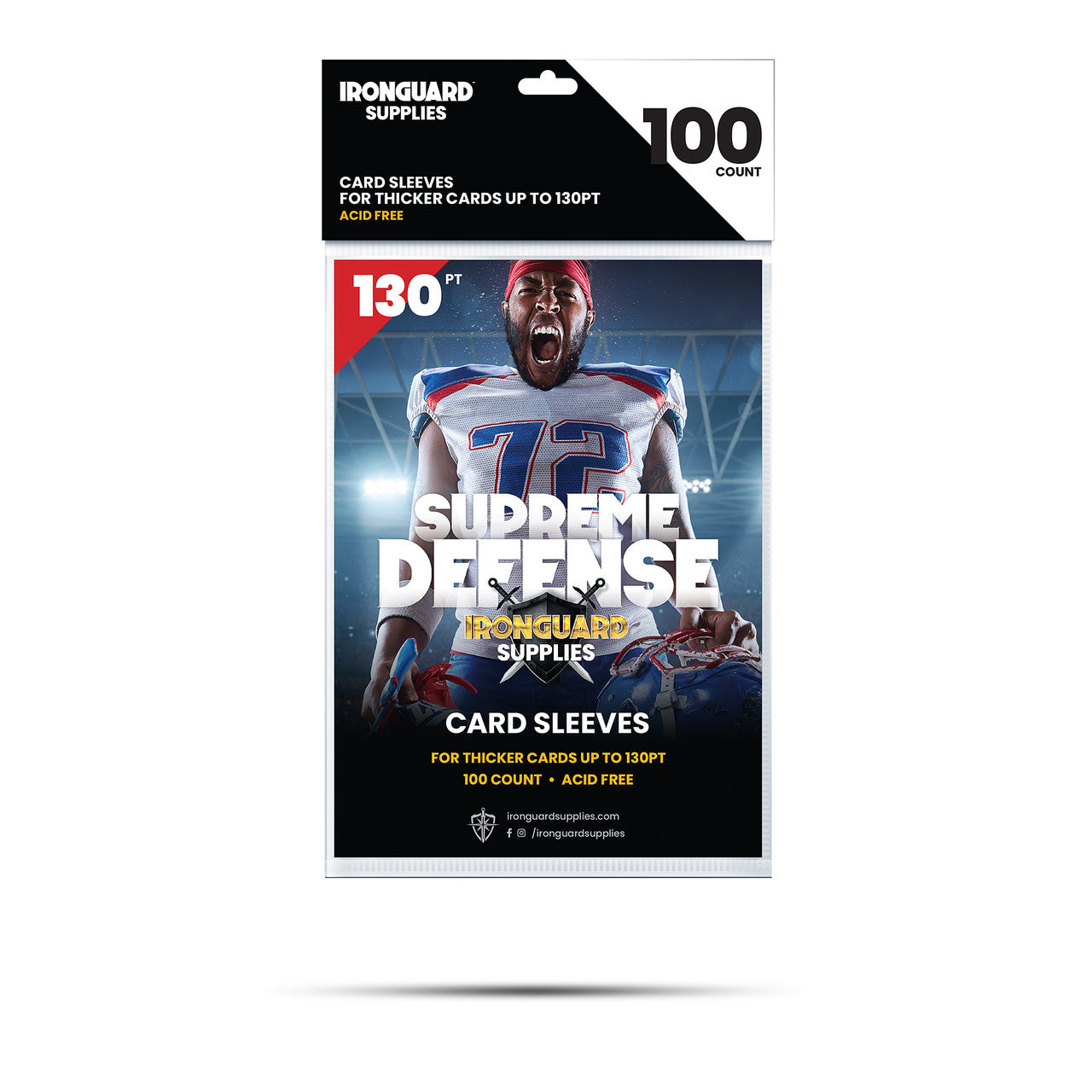 Ironguard: Penny Sleeves 130PT Standard (100 Pack)