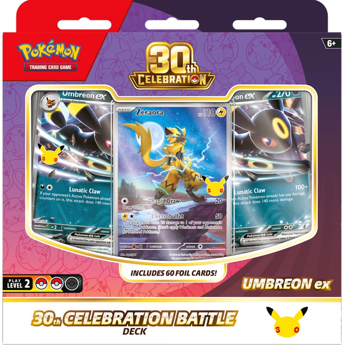 Pokemon TCG: 30th Celebration Battle Deck - Umbreon ex