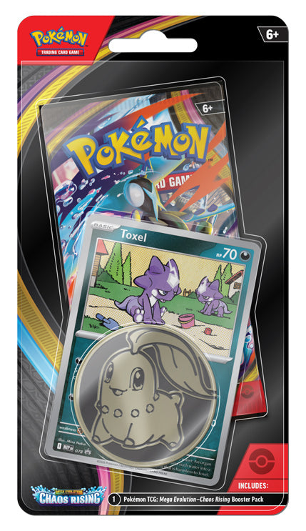 Pokemon TCG: Mega Evolution 04 Chaos Rising- Blister Display