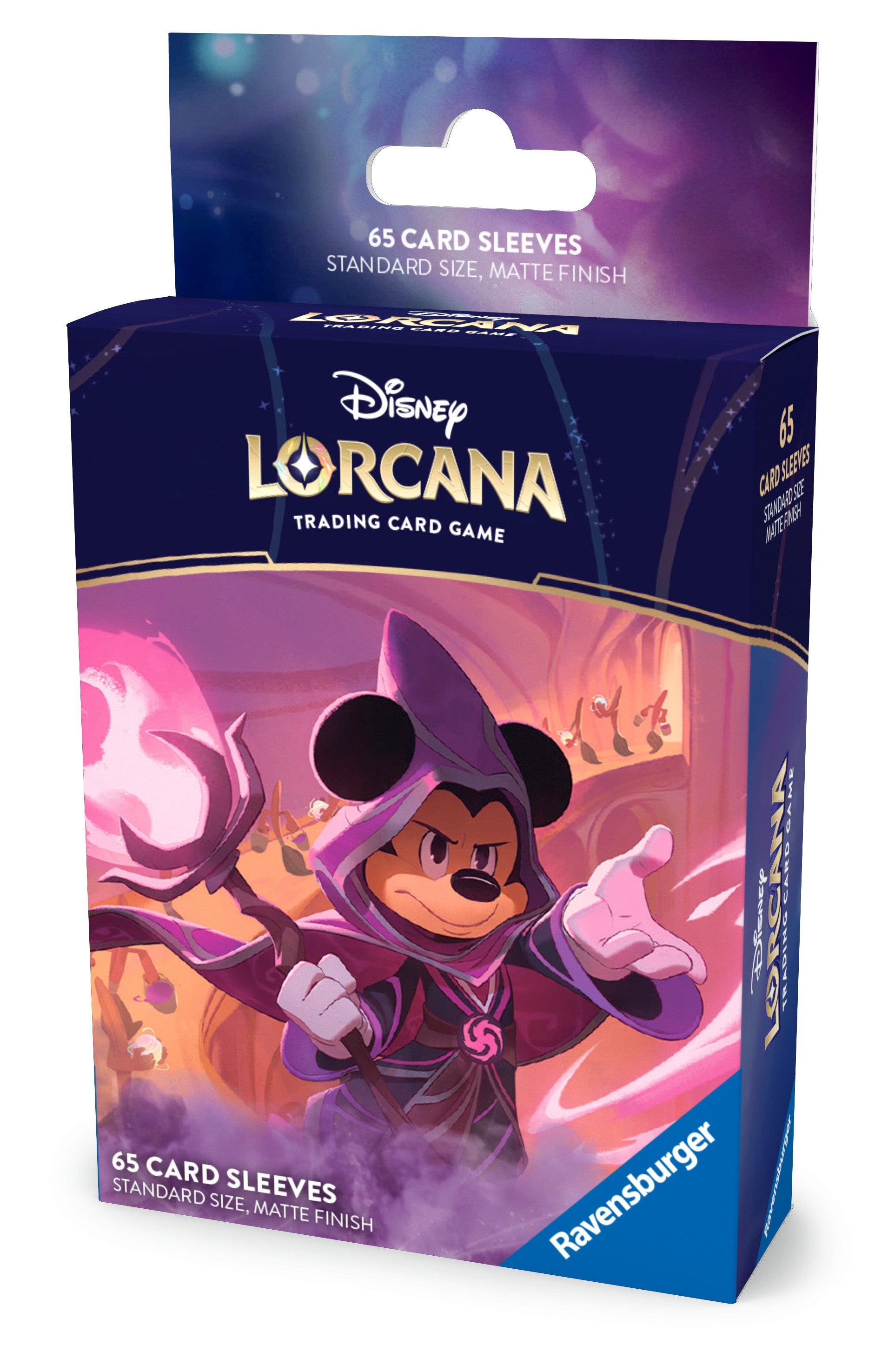 Lorcana: Reign of Jafar- Mickey Mouse, Wayward Sorcerer Card Sleeves Lorcana: Reign of Jafar- Mickey Mouse, Wayward Sorcerer Card Sleeves