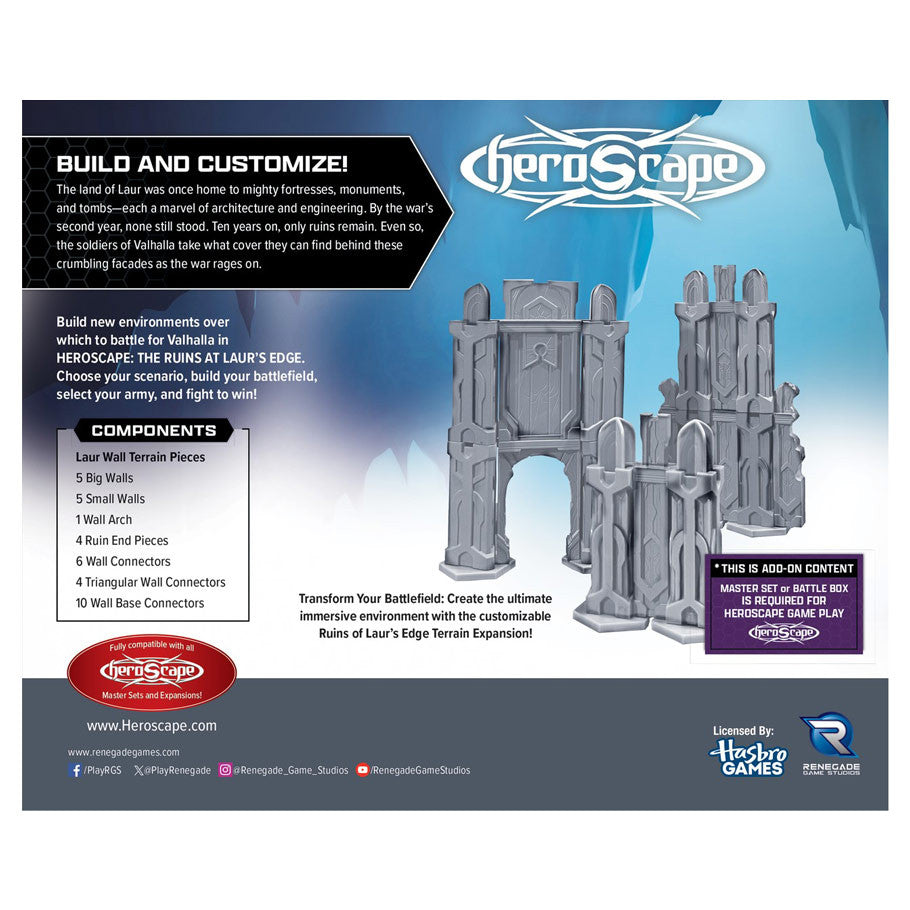 Heroscape: The Ruins at Laur's Edge Terrain Expansion