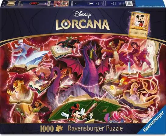 Disney Lorcana TCG: Glimmers of the Realm 1000 pc Puzzle
