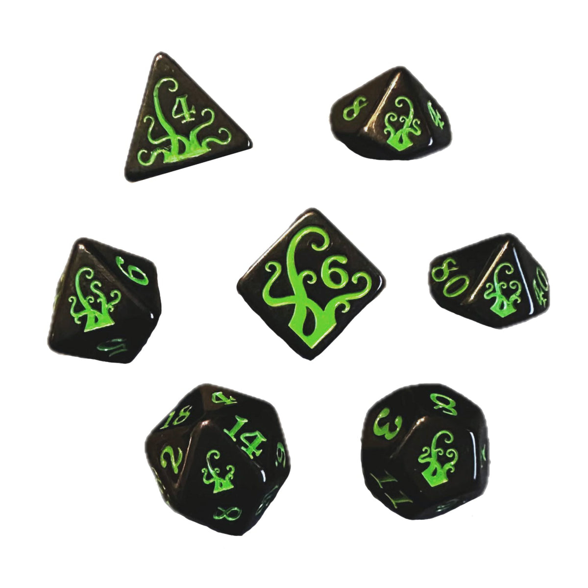 7-Die Set Tentacles: Ichor and Slime