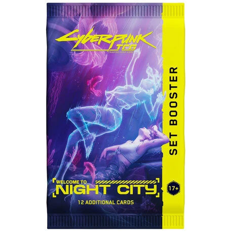 Cyberpunk TCG: Welcome to Night City Retail Booster Pack
