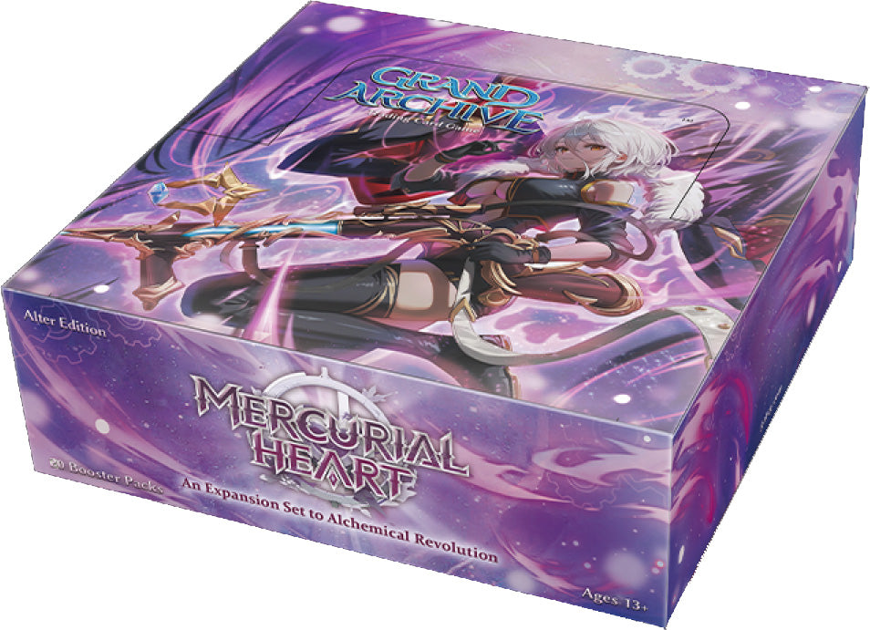 Grand Archive TCG: Set 4 Mercurial Heart Alter Edition Booster Wolf Den Gaming Grand Archive TCG: Set 4 Mercurial Heart Alter Edition Booster Wolf Den Gaming