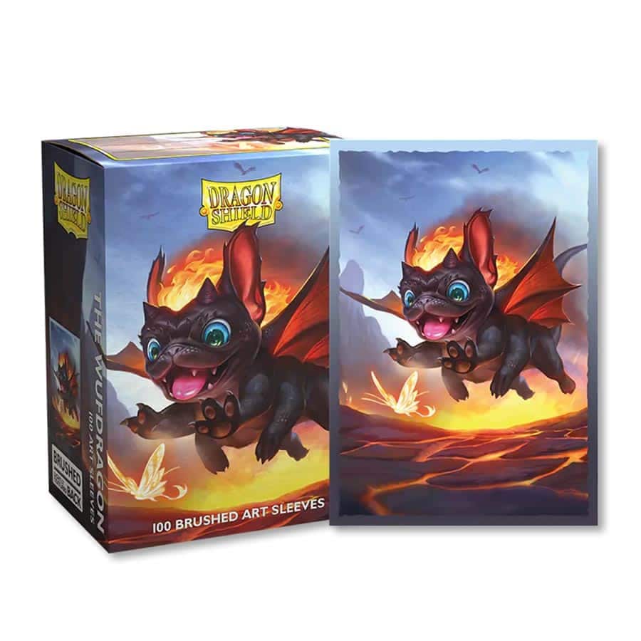 Dragon Shield Brushed Art: Spirit Animals: The Wufdragon (100 Count)