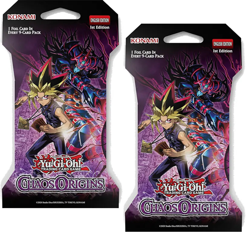 Yu-Gi-Oh: Chaos Origins Sleeved Boosters