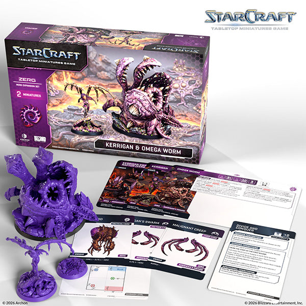 StarCraft TMG: Zerg- Kerrigan (Primal Kerrigan) - Hero Expansion Set