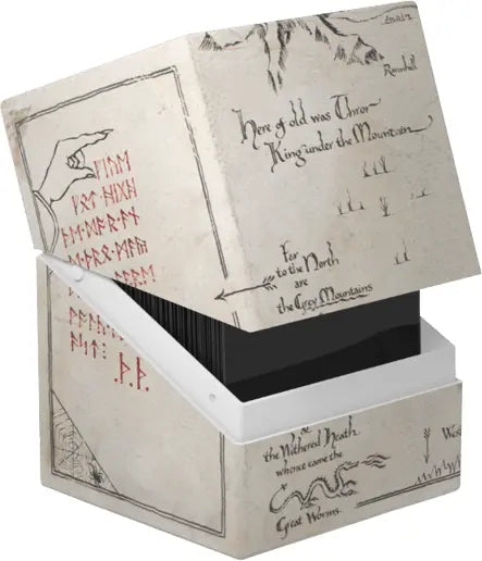 Ultimate Guard Boulder 100+ Deck Box: The Hobbit- Return to Earth Thror's Map