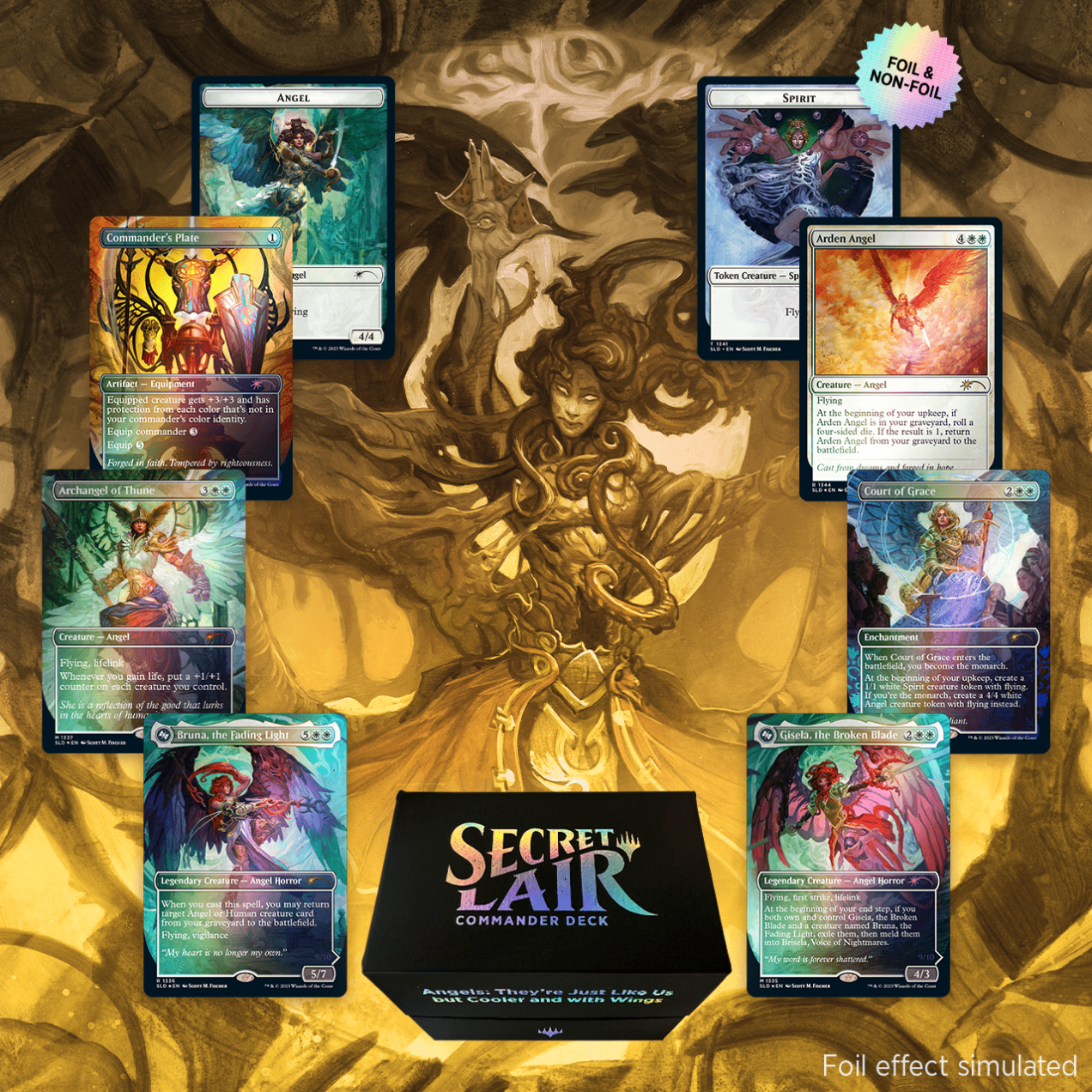 MTG SLD Commander Deck: Angels: They're Just Like Us but Cooler and with Wings
