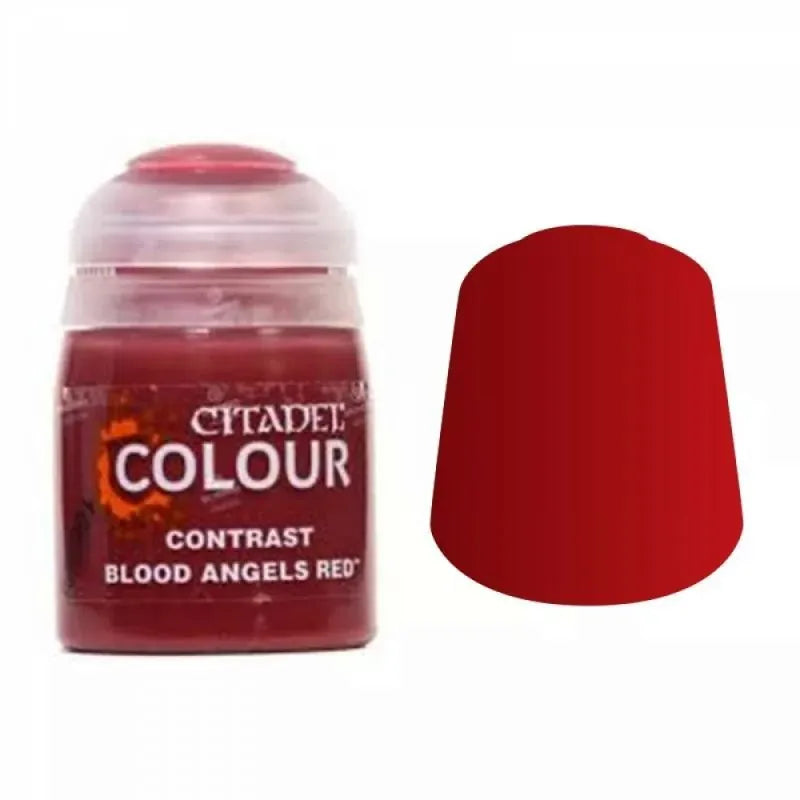 Citadel Contrast Paint: Blood Angels Red – Games Workshop, 18ml
