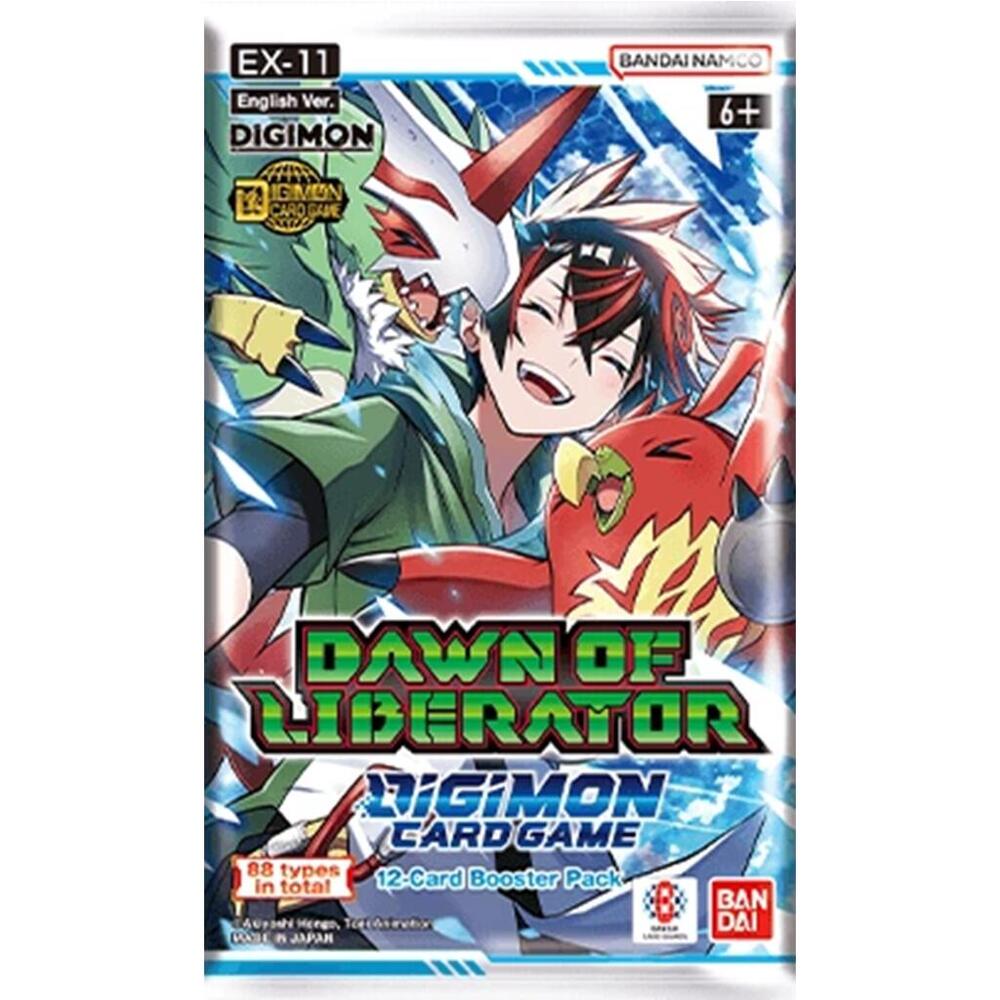 Digimon Card Game: Dawn of Liberator (EX-11) Booster Pack