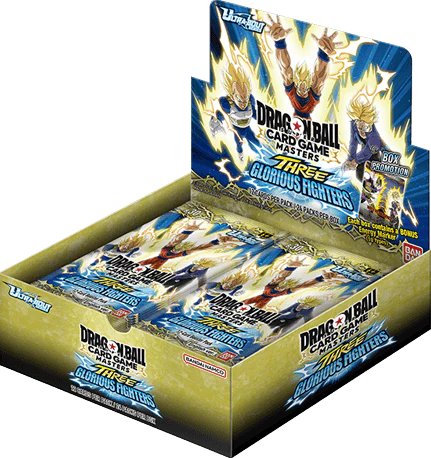 Dragon Ball Super: Masters - Three Glorious Fighters Booster Box