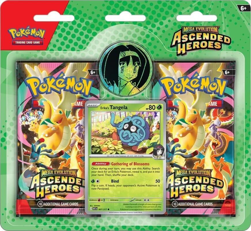Pokémon TCG: Mega Evolutions Ascended Heroes: 2-Booster Blister