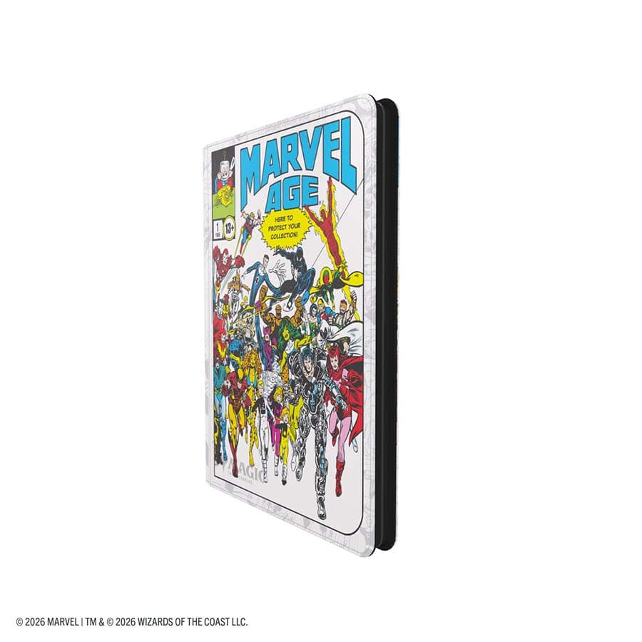 Magic the Gathering: Marvel Super Heroes Zip-Up Album 18-Pocket