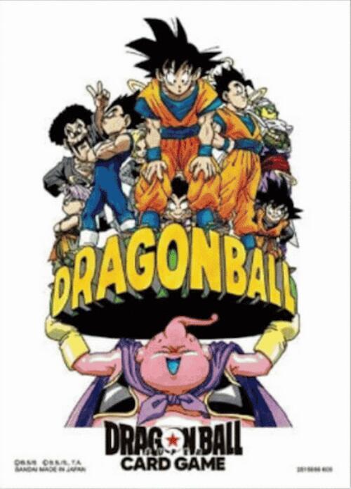 Dragon Ball Super TCG: Official Card Sleeves - Manga Collection - Majin Buu & Son Goku Dragon Ball Super TCG: Official Card Sleeves - Manga Collection - Majin Buu & Son Goku