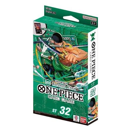 One Piece TCG: (ST-32) GREEN Roronoa Zoro Starter Deck
