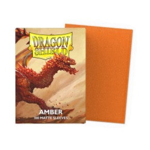 Dragon Shield Sleeves: Japanese Matte - Amber 60CT