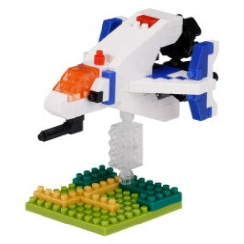 nanoblock Character Collection Series - Xevious Solvalou