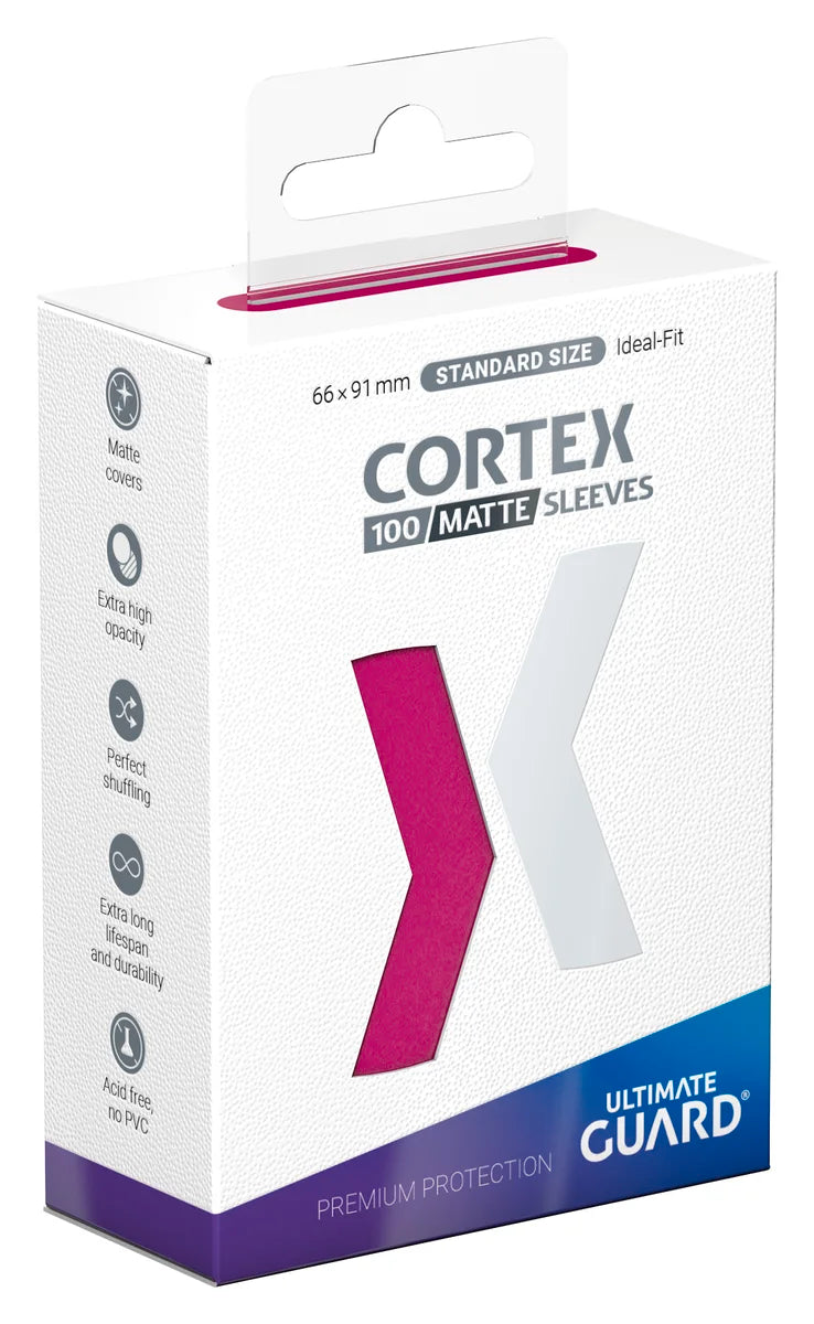 Ultimate Guard Card Sleeves: Cortex Standard Size - Matte