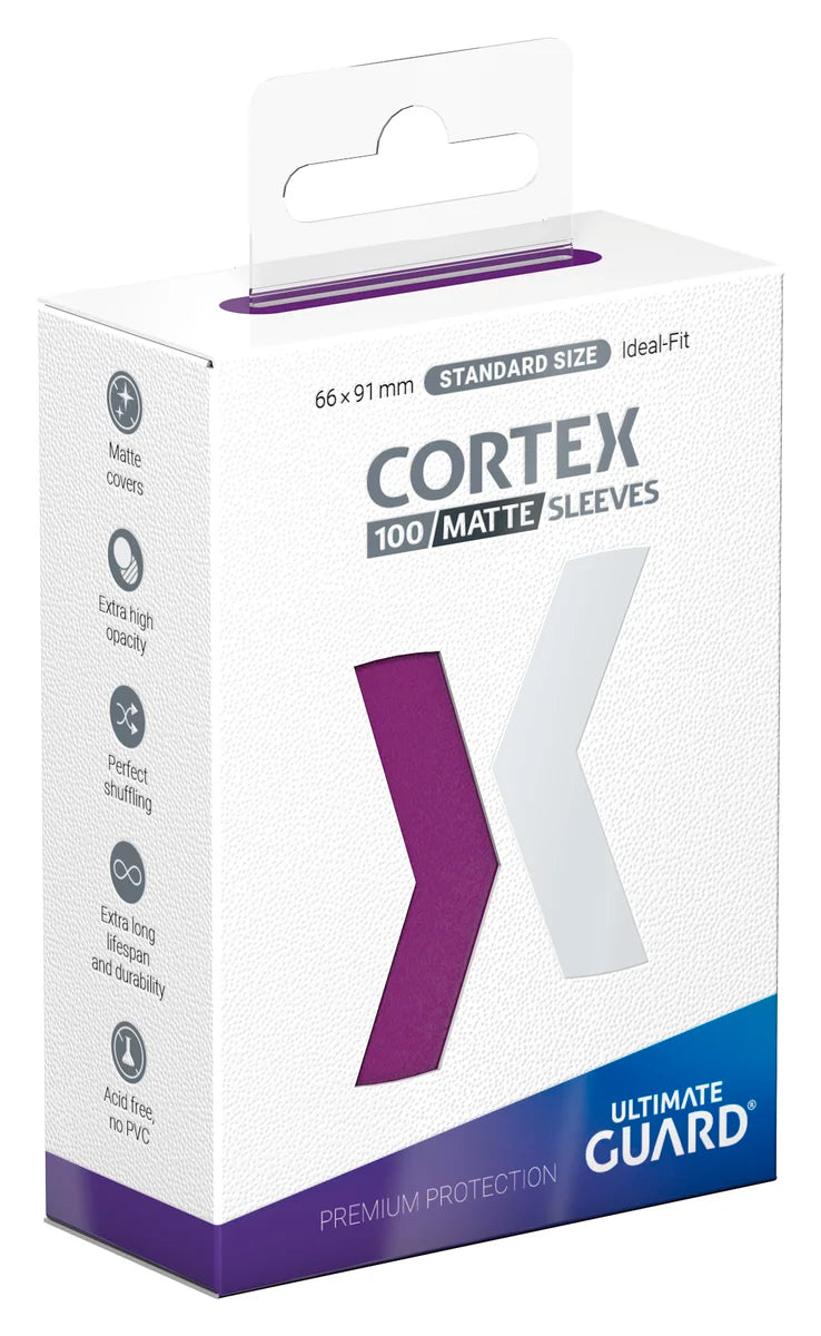 Ultimate Guard Card Sleeves: Cortex Standard Size - Matte