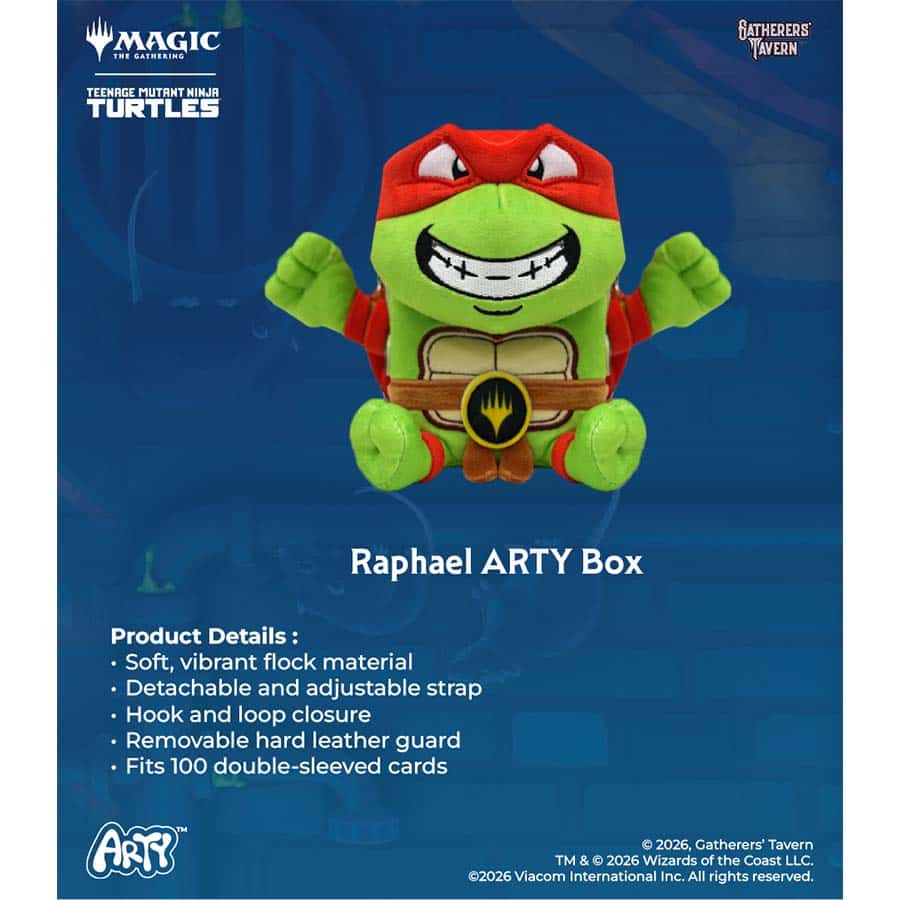 Gatherer's Tavern Teenage Mutant Ninja Turtles Arty Deck Box