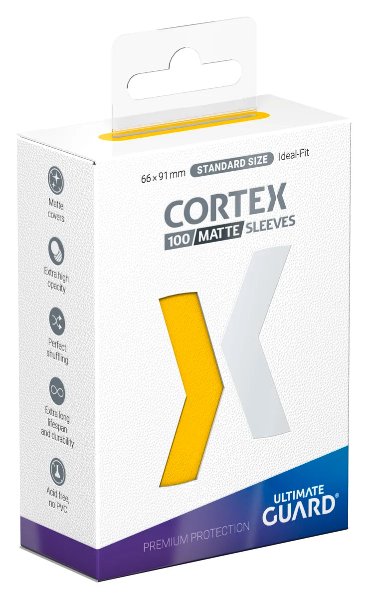 Ultimate Guard Card Sleeves: Cortex Standard Size - Matte