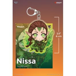 Gatherers' Tavern Planeswalker Keychain