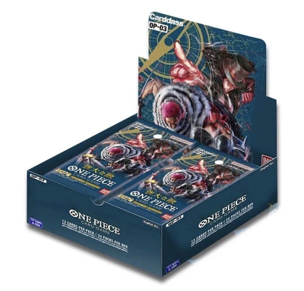 One Piece TCG: Pillars of Strength Booster Box (24) (OP-03) One Piece TCG: Pillars of Strength Booster Box (24) (OP-03)