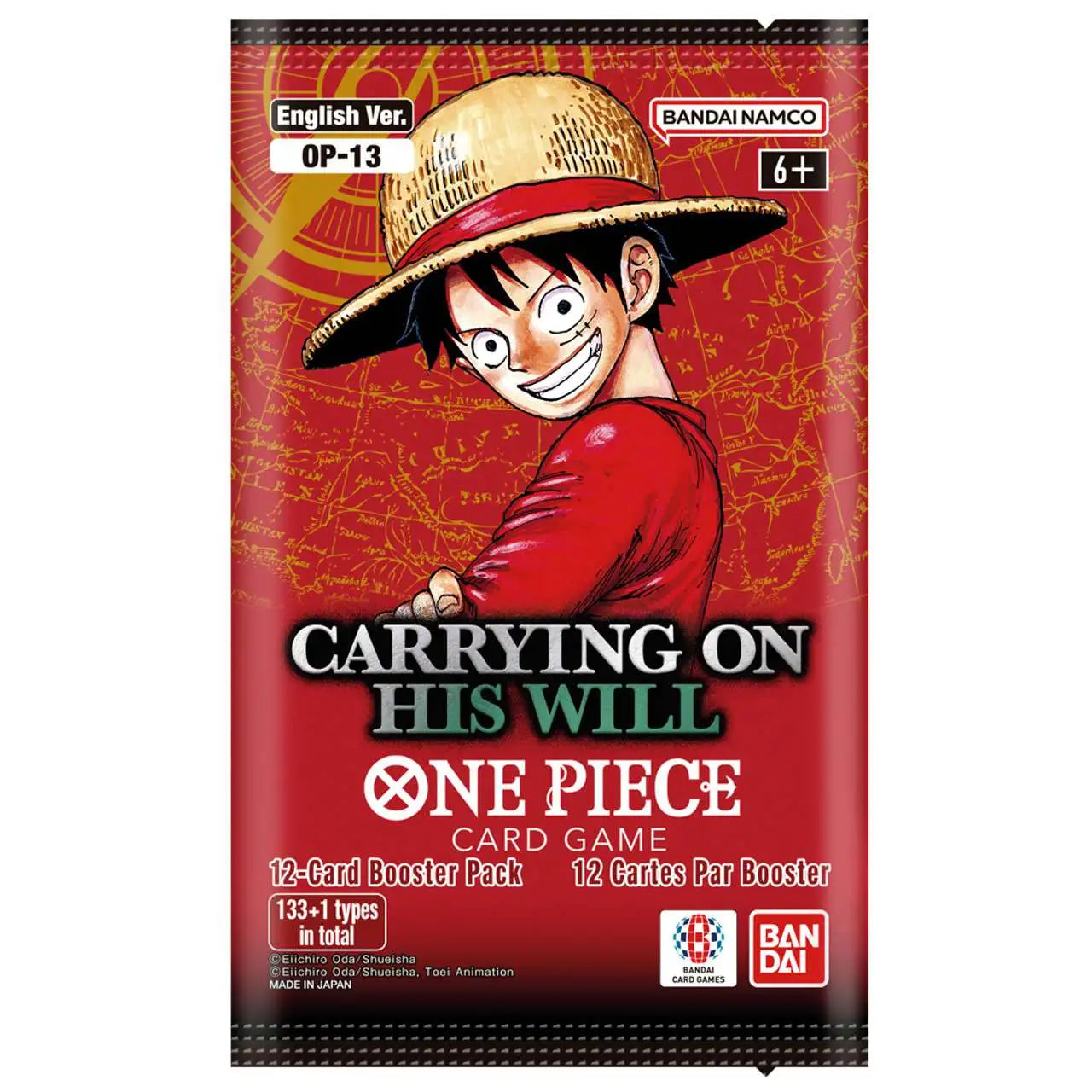 One Piece: Carrying On His Will Booster Pack