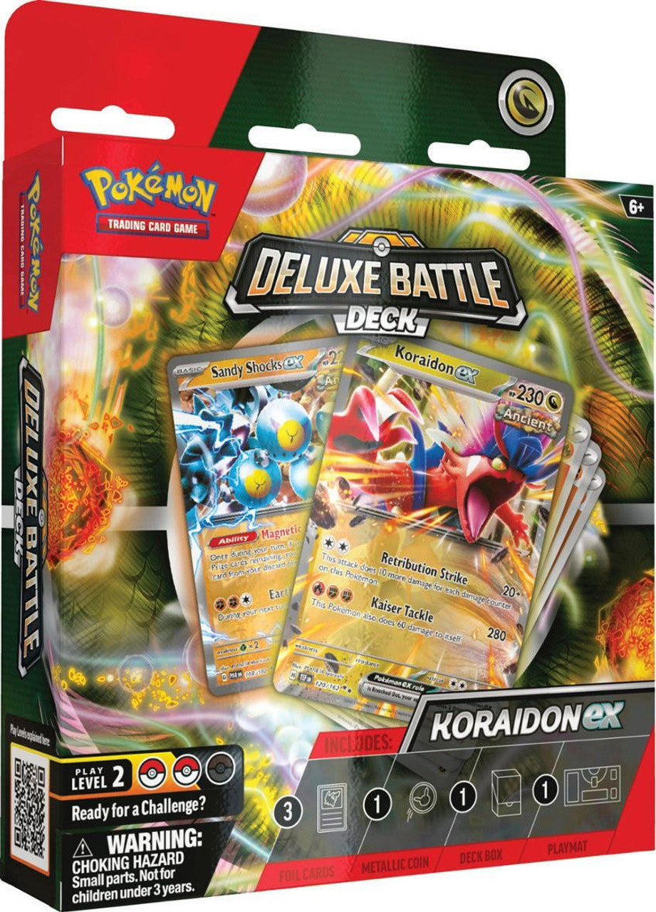 Pokemon TCG: Deluxe Battle Decks: Miraidon EX OR Koraidon EX Deck