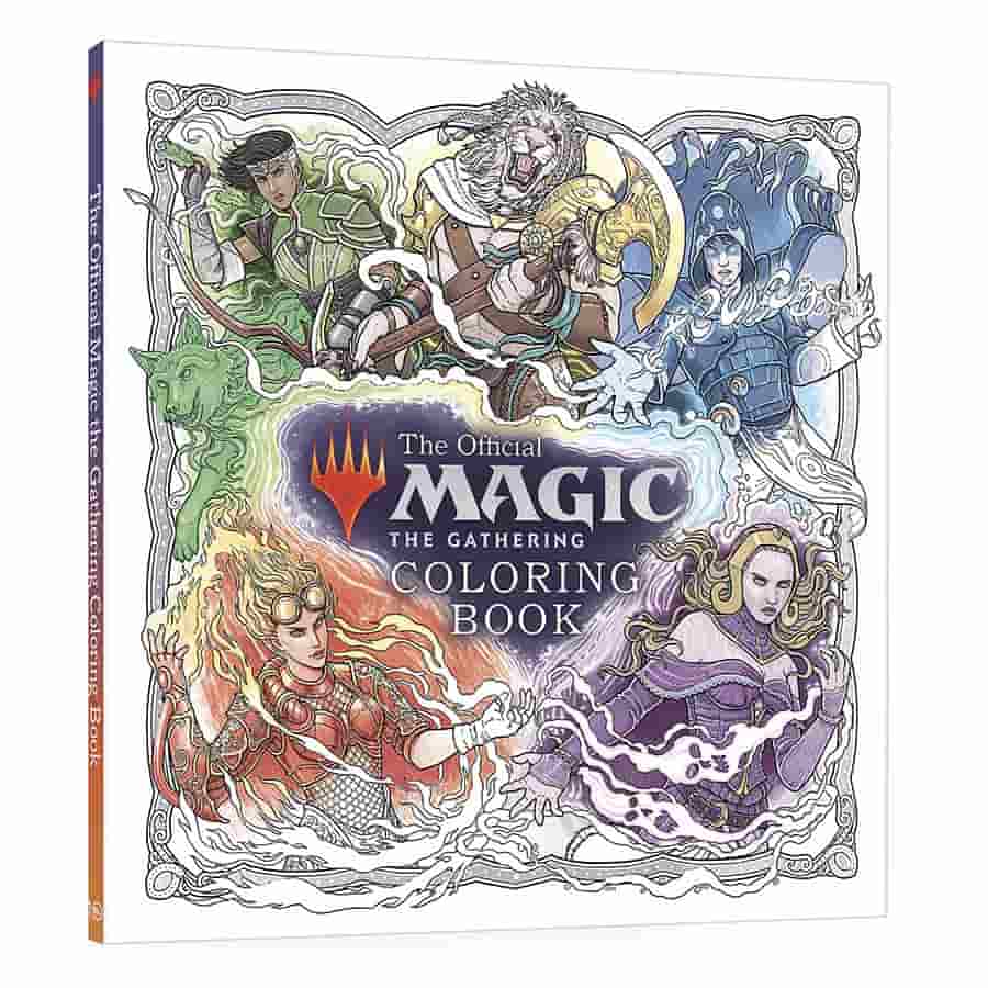 Magic: The Gathering Paperback Coloring Book