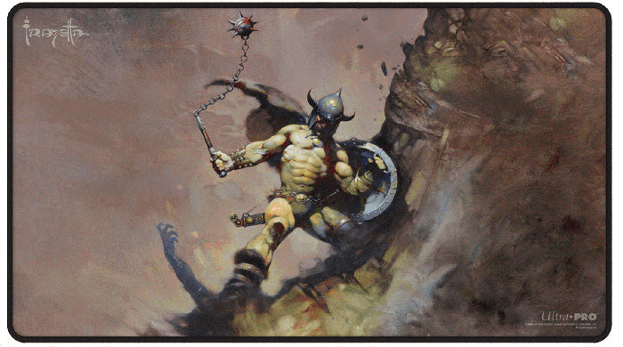 Ultra Pro Playmat: Warrior with Ball and Chain by Frank Frazetta