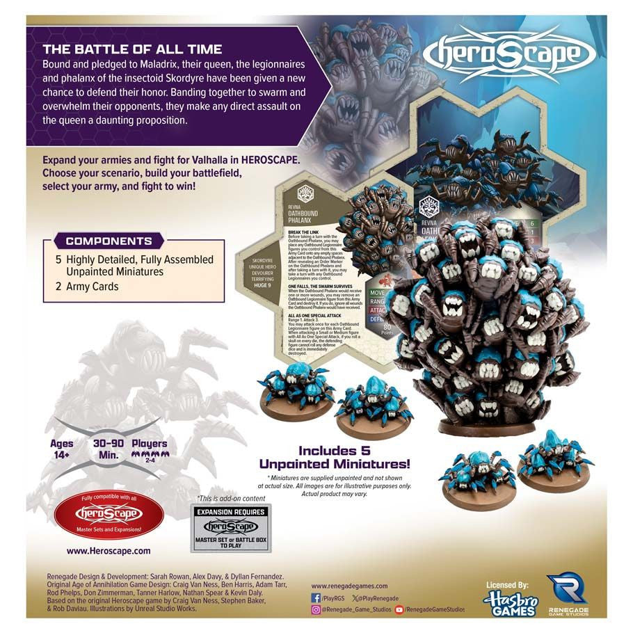 Heroscape: Rising Tide: Oathbound Phalanx and Oathbound Legionnaires Army Expansion