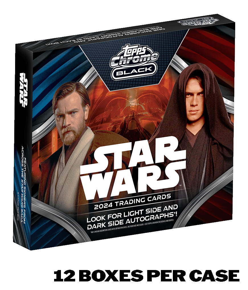 2024 Star Wars Topps Chrome Black Hobby Breaker Case