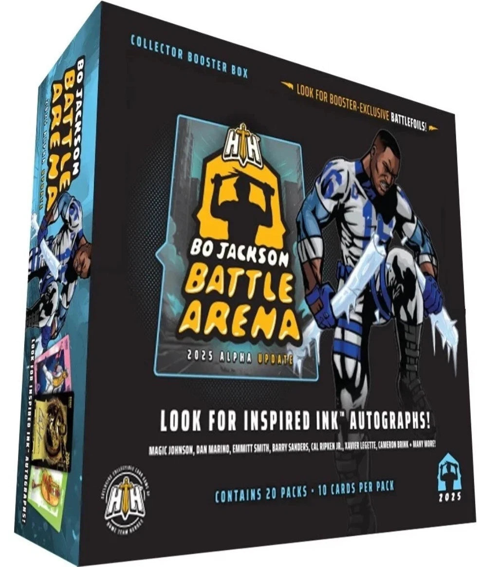 Bo Jackson Battle Arena 2025 Alpha Update Collector Booster Box